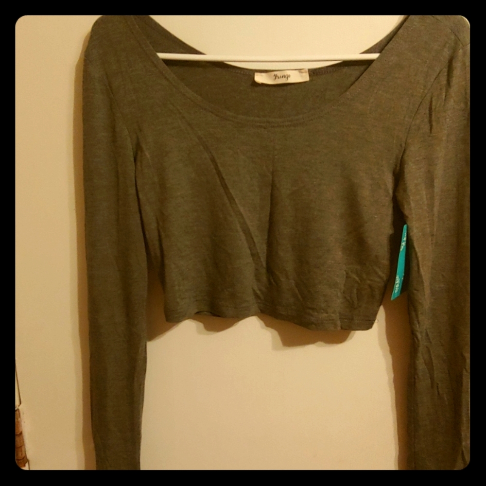 Long Sleeve Crop Top